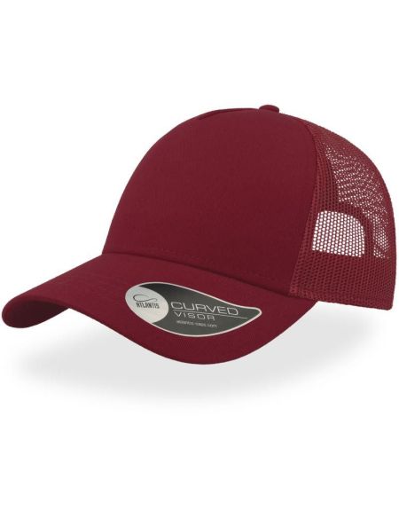 Trucker Cap Atlantis Rapper Baumwolle bordeaux/bordeaux