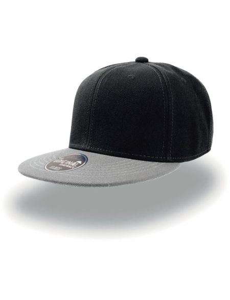 Kappe Atlantis Snap Back schwarz/grau