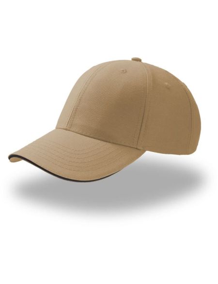 Atlantis Sport Sandwich Baseballkappe Khaki/Marine