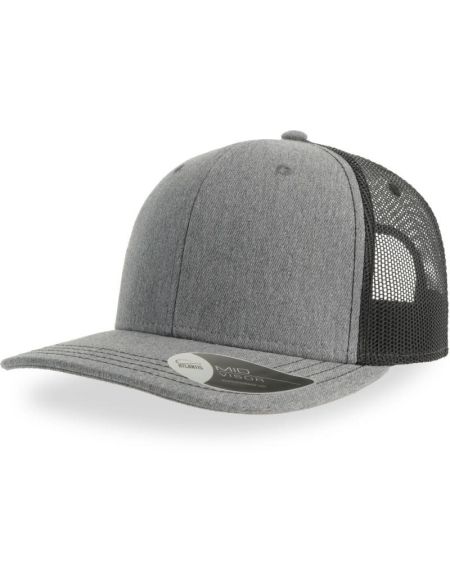 Trucker Cap Atlantis Sonic grau melange/schwarz