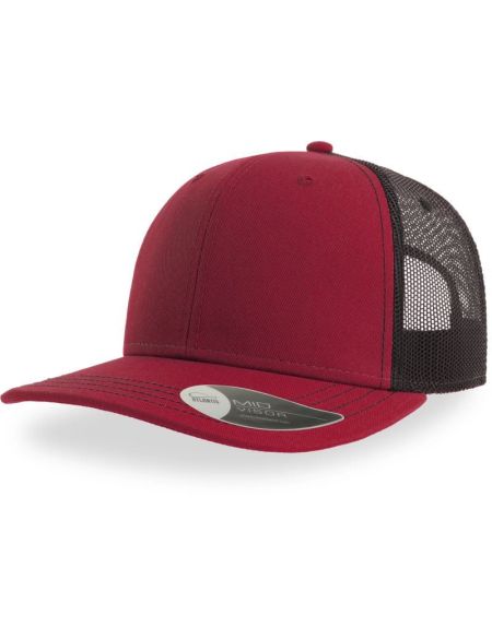 Trucker-Cap Atlantis Sonic Kardinal/Schwarz