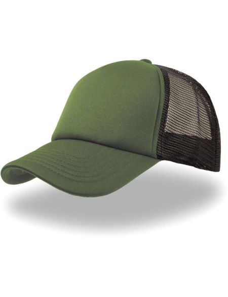 Mesh-Cap Atlantis Rapper oliv/schwarz