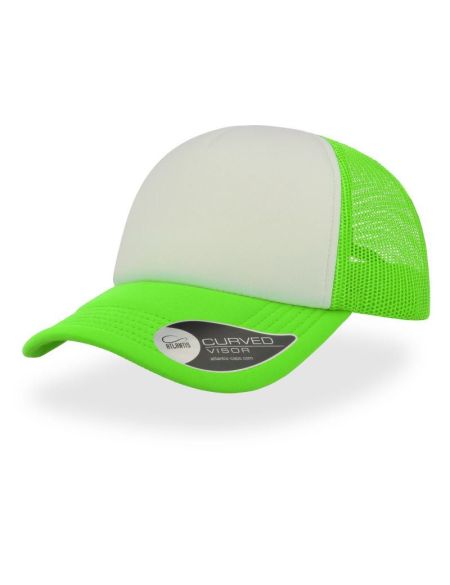 Netzkappe Atlantis Rapper grün fluo
