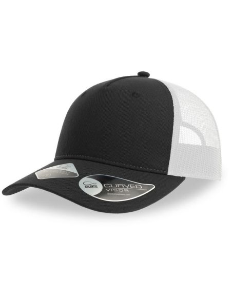 Trucker-Cap Atlantis Zion schwarz/weiß