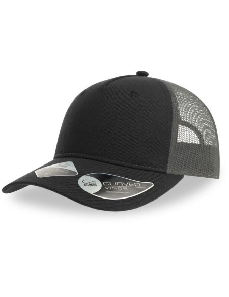Atlantis Zion Trucker-Kappe in Schwarz/Dunkelgrau