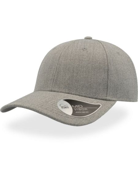 Baseballkappe Atlantis Beat grau meliert