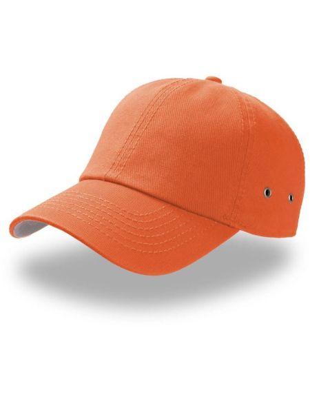 Orangefarbene Baseballkappe „Atlantis Action“.