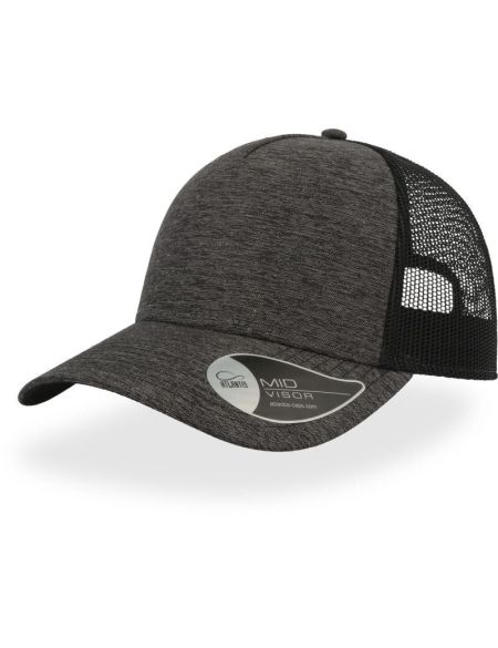 Atlantis Rapper Melange dunkelgraue Trucker-Kappe