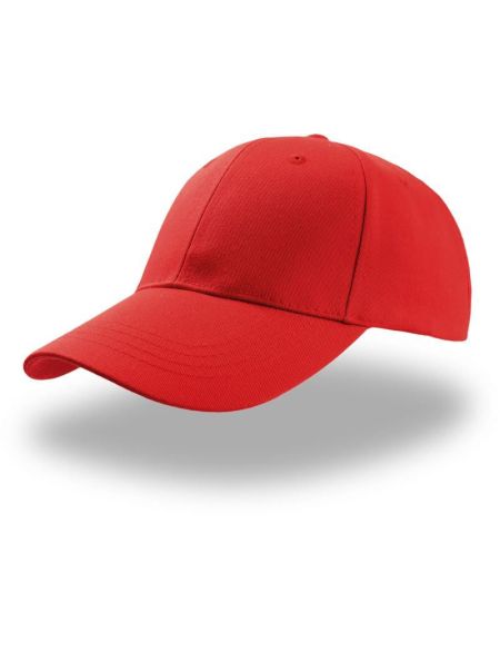 Baseballkappe Atlantis Zoom rot