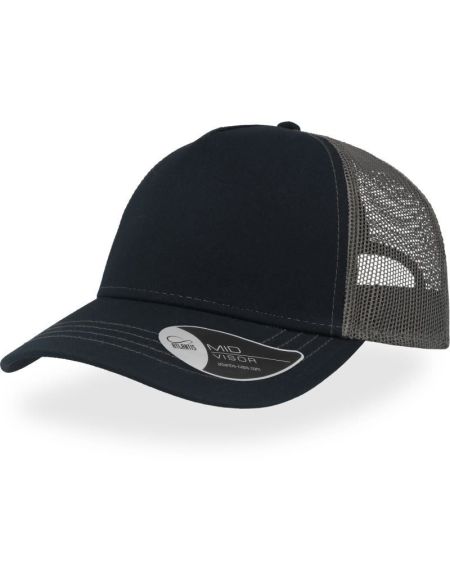 Mesh-Cap Atlantis Rapper Canvas marineblau/dunkelgrau
