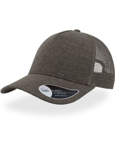 Atlantis Rapper Jersey dunkelgraue Trucker-Kappe