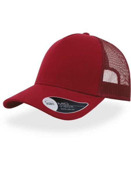 Trucker Cap Atlantis Rapper Jersey bordeauxrot