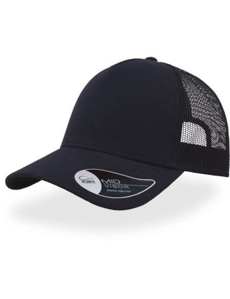 Trucker Cap Atlantis Rapper Jersey schwarz