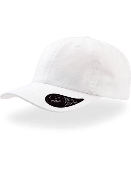 Baseballkappe Atlantis Dad Hat weiß