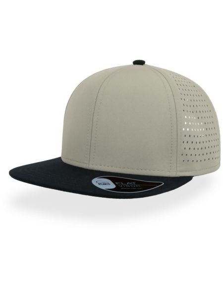 Cap Atlantis Bank hellgrau/schwarz
