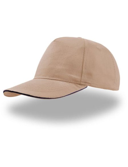 Atlantis Start Five Sandwich-Mütze Khaki/Marine