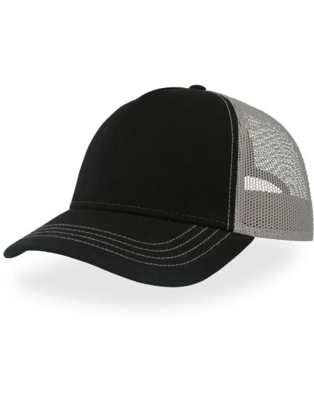 Trucker Cap Atlantis Rapper Canvas-S schwarz/grau
