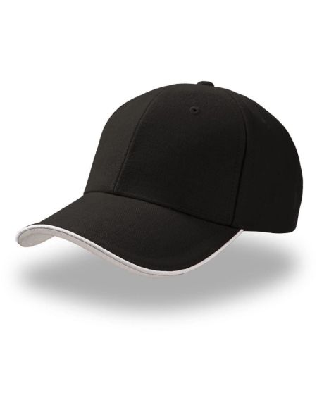 Kšiltovka 6 panelová těžká broušená