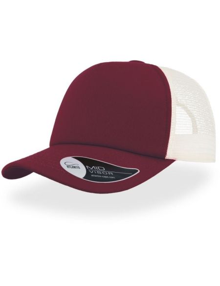 Trucker-Cap Atlantis Record bordeauxrot