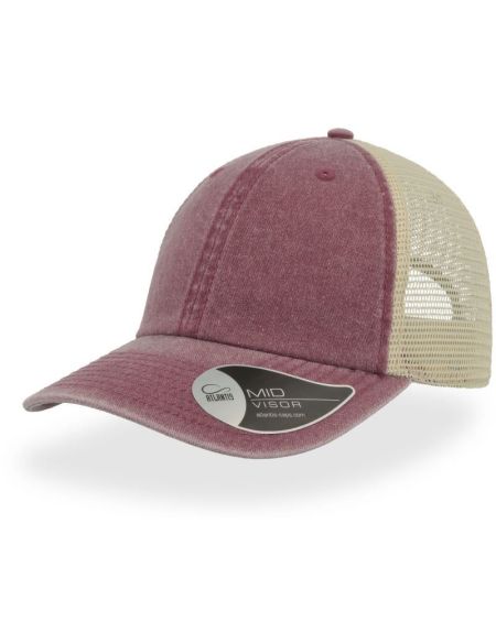 Trucker-Kappe Atlantis Case bordeauxrot