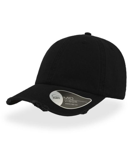 Cap Atlantis Dad Hat Destroyed schwarz