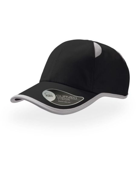 Atlantis Gym Baseballkappe schwarz/grau