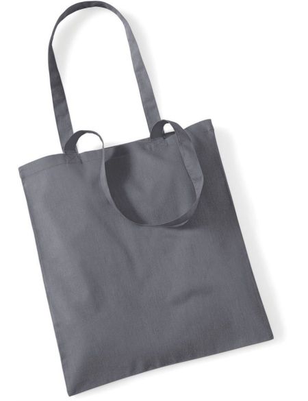 Baumwolltasche Westford Mill W101 Graphitgrau