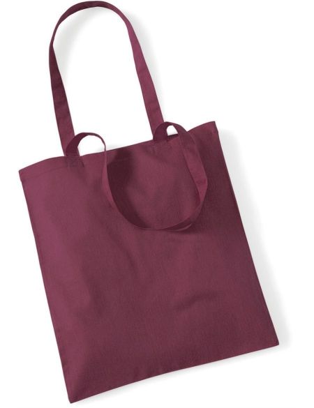 Baumwolltasche Westford Mill W101 Burgunderrot