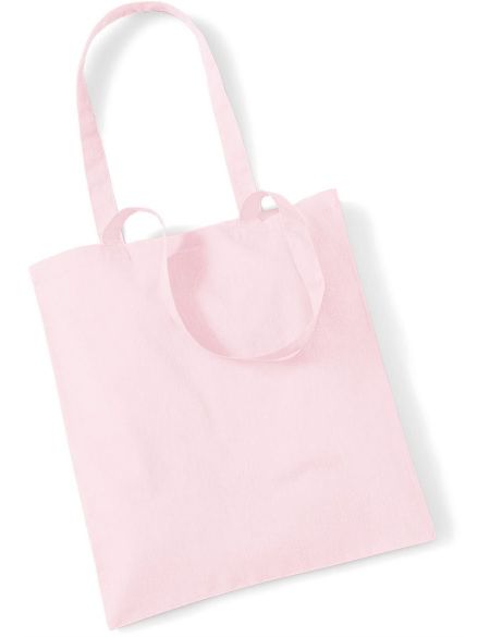Baumwolltasche Westford Mill W101 Pastellrosa