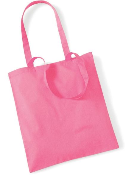 Baumwolltasche Westford Mill W101 echtes Rosa
