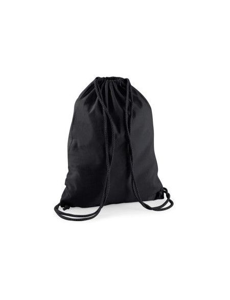 Baumwollrucksack Westford Mill W110 schwarz/schwarz