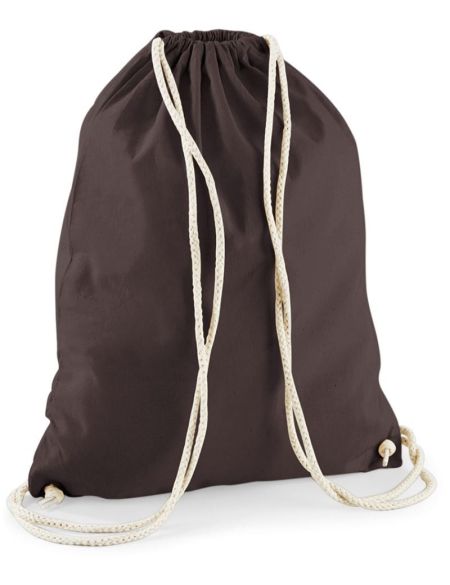 Baumwollrucksack Westford Mill W110 Schokolade