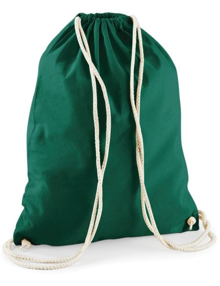 Baumwollrucksack Westford Mill W110 flaschengrün