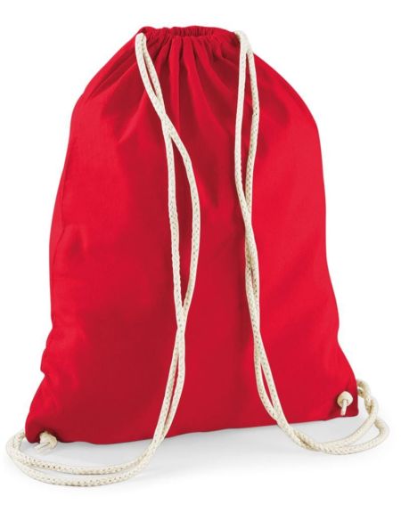 Baumwollrucksack Westford Mill W110 klassisches Rot