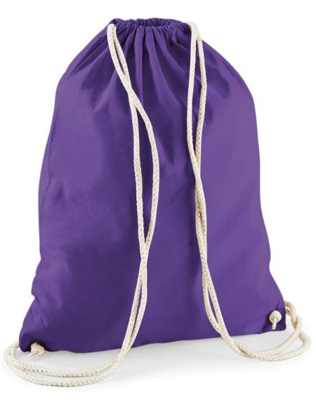 Baumwollrucksack Westford Mill W110 lila