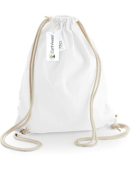 Westford Mill W810 weißer schwerer Rucksack aus Bio-Baumwolle