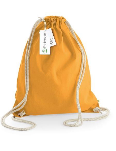 Westford Mill W810 bernsteinfarbener schwerer Rucksack aus Bio-Baumwolle