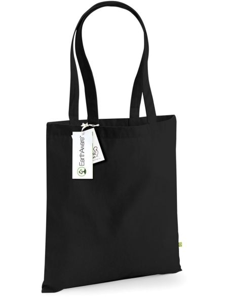 Baumwolltasche Westford Mill W801 schwarz