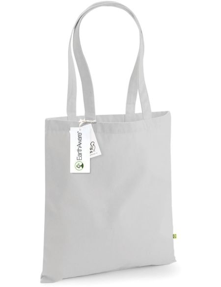 Baumwolltasche Westford Mill W801 hellgrau