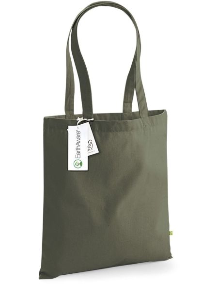 Baumwolltasche Westford Mill W801 weiß