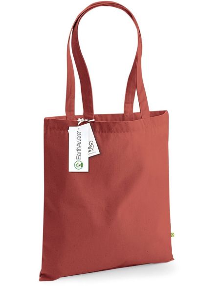Baumwolltasche Westford Mill W801 orange rost