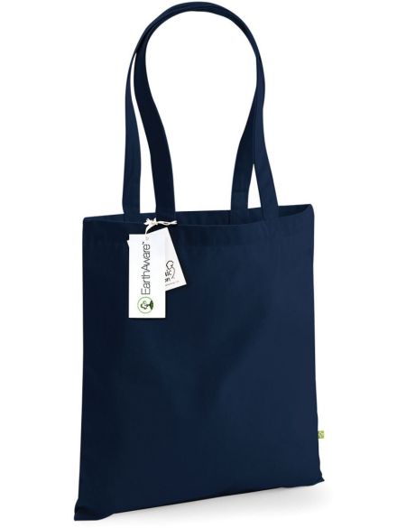 Baumwolltasche Westford Mill W801 französische Marine