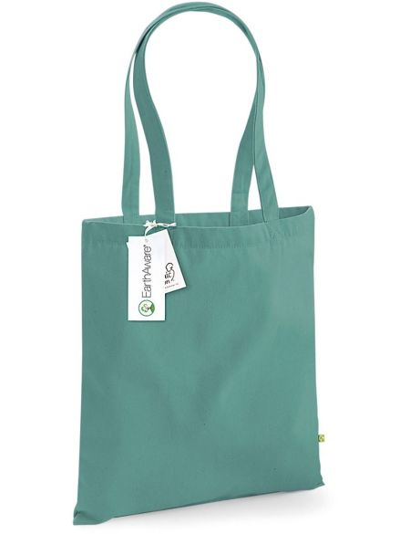 Baumwolltasche Westford Mill W801 salbeigrün