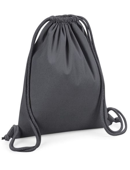 Westford Mill Rucksack aus Bio-Baumwolle W260 Graphitgrau
