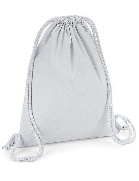 Westford Mill Rucksack aus Bio-Baumwolle W260 Hellgrau