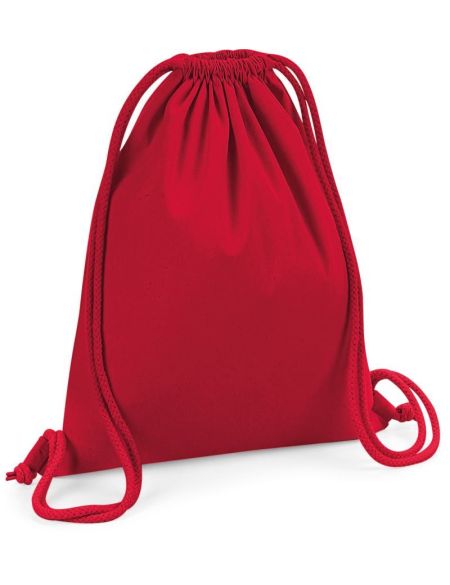 Westford Mill Rucksack aus Bio-Baumwolle W260 in klassischem Rot