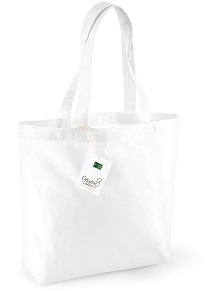 Bio-Baumwolltasche Westford Mill W180 weiß