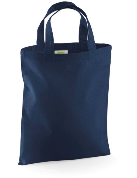 Baumwolltasche Mini Westford Mill W104 Französisch Marine