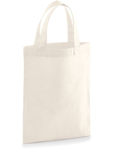 Baumwolltasche Mini Westford Mill W103 weiß