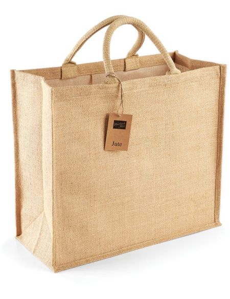 Einkaufstasche Jute Jumbo Westford Mill W408 natur